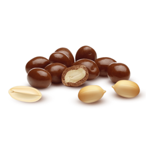 Grageas de Maní bañados con delicioso chocolate “Gozo” 50g